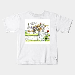 The King’s Biscuits - Billy Goats Gruff Kids T-Shirt